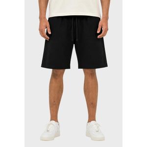 Chertex Black Lightweight Cotton Shorts