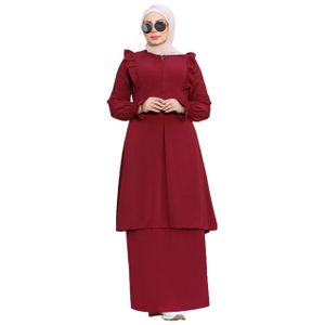 إدناء الخامة كريب رويال مكون من 2 قطعة موديل 4056 , نبيتي