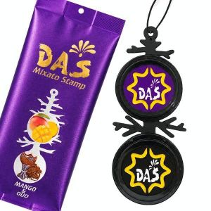 Das Mango and Oud Car Air Freshener – A car air freshener featuring a sweet, fruity scent with a luxurious Oriental touch- designed for daily use, offering an alluring and distinctive fragrance for the vehicle's interior.