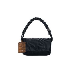 Desigual Small bag with flap made of textured fabric