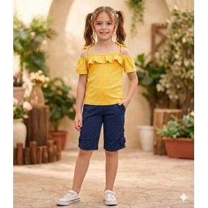 Out Fit Set Girly  cotton Summer