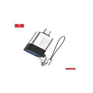 Earldom USB to Micro Adapter Jack OT66 Silver Black
