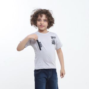 Bebo Boys' printed t-shirt_Gray