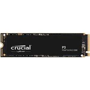 Crucial قرص صلب داخلي كروشيال P3 بسعة 1 تيرابايت - تقنية NVMe PCIe Gen3 - سرعة تصل إلى 3500 ميجابايت/ثانية - إصدار Acronis