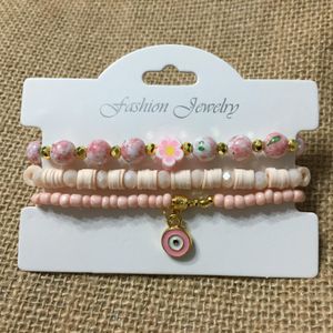 Bigz- Set Chains Bracelet -multicolour