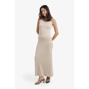 Carina Plain Slim Fit Maxi Dress