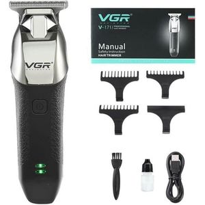 VGR  V-171 Professional Hair Trimmer For Men, black
