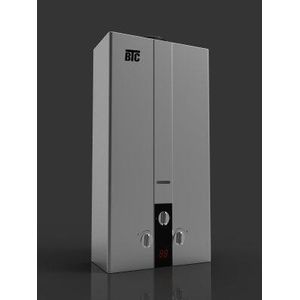 Btc  Natural Gas Heater GWH-NE63-S - 6 Liters-silver- with Electric Charger