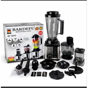 BARDEFU خلاط ومفرمة متعددة الوظائف  سعة 4 لتر قوة 9600 واط ثلاثه في واحد 