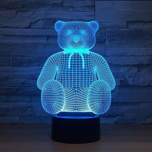 General  3D Night Light, 16 Colour Changing LED Lamp with Remote Control, Illuminated Base – Decorative LED Platform