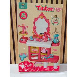 Cute Princess Hairstyle Set – A World of Beauty and Fun Made with excellent quality materials and a chic design perfect for girls Includes 38 pieces Dimensions: 39 * 33.5 * 14 cm