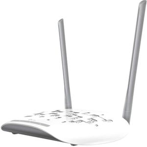 TP-Link جهاز اكسس بوينت N لاسلكي 300 ميجابت لكل ثانية موديل TL-WA801N من تي بي لينك، نطاق ترددي مفرد، أبيض/رمادي