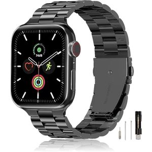 سوار معدني متوافق مع ساعة آبل 38-40-41 SE سلسلة 6/5/4/3/2/1، سوار من فولاذ مقاوم للصدأ لساعة اي ووتش من نيكست ستور