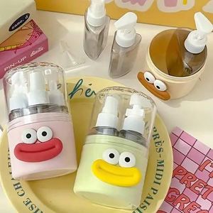 3 in 1 Travel Dispenser Set Mini Refillable Bottles with Storage Case
