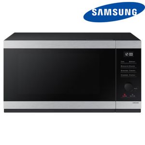 Samsung ميكروويف سامسونج ديجيتال بشواية – 40 لتر – 1500 وات – شاشة LED – أسود * فضي – موديل MG40DG5524ATSG