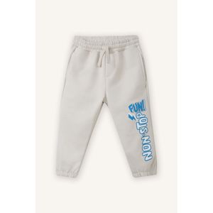 Defacto بنطلون بيبي اولادي باجي فيت بطبعة شعار