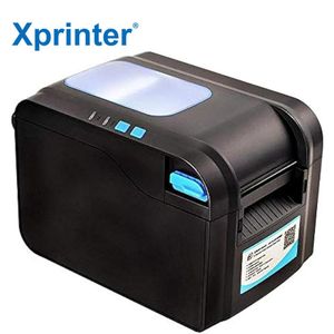 XPrinter طابعة باركود حرارية  لطباعة الليبل والأستيكرات  – مناسبة للمحلات والشحن والمخازن ونقاط البيع