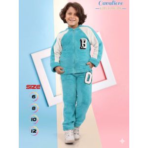 طقم بيجامة للبنات والأولاد قطبي شتوي