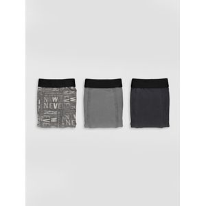 LC Waikiki Printed Boy's Boxer Briefs 3-Pack