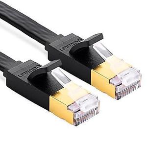 Ugreen Cat 7 U/FTP Lan Cable Flat Design 3m (Black)