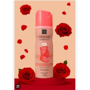 Nb French Crystal Perfume Deo Body Spray for women, available in a 200ml size. 