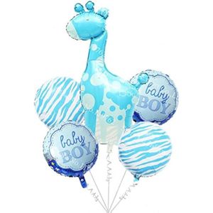 Safari Boy - إنه صبي بالونات رقائق زرقاء - مجموعة