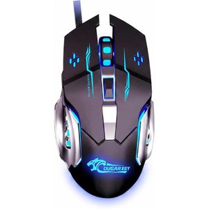 Cougar COUGAR-EGY X20 Wired Gaming Mouse, 3200 DPI, 6 Programmable Buttons, RGB Lighting, Ergonomic, Black