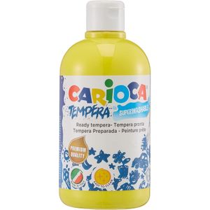 Carioca زجاجة طلاء جاهز للاستخدام تمبيرا من كاريوكا سعة500 مل، طلاء أصفر أساسي