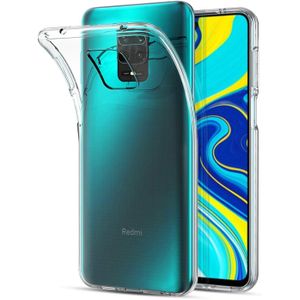 جراب حماية شفاف لهاتف ريدمي نوت 9 برو ماكس _ ريدمي نوت 9S _ ريدمي نوت 10 لايت ناعم من البولي يوريثين الحراري والسيليكون ممتص للصدمات