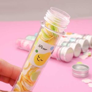 Plan A مجموعة من 1 عبوات صابون ورقي محمول للاستخدام مرة واحدة رقائق صابون معطرة للاستحمام بتصميم أنبوبي أنيق مناسب للسفر والتنقل والاستخدام اليومي