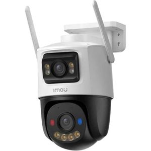 Imou I.MOU Cruiser Dual 2 WiFi 6MP (3MP+3MP) Dual Lens Security Camera, 360° Color Night Vision, Alexa Support, Waterproof for Home and Outdoor Use