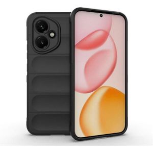 Compatible mobile case for Honor 400 Global Magic Shield made of TPU + shockproof silicone case for Honor 400 (black)