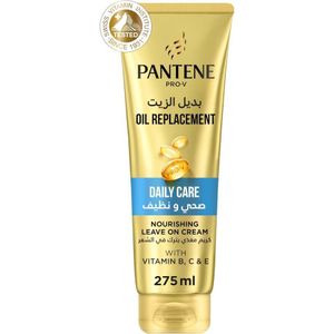 Pantene pro v daily care oil replacement for all hair types, leave in conditioner, 275 ml