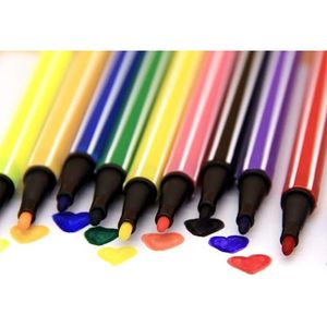 Deli Fineliner Pens Washable Neutral Color Marker pen for school