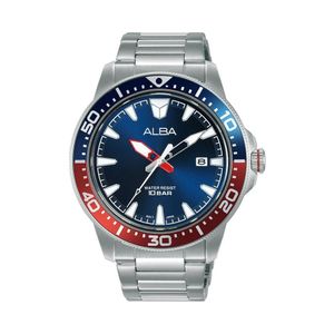 Alba Men's Watch Stainless Band Blue Dial AS9T97X1