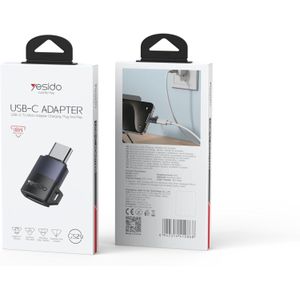 Yesido GS29 OTG Adapter USB-C Male to Micro USB Female 12W Charging Plug & Play Compact & Durable CE Certified 6 Month Warranty