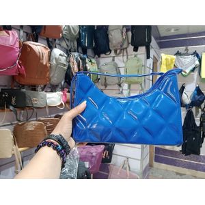 General A blue women's handbag