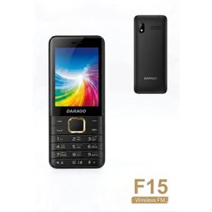 Darago F15 mobile phone with button, color screen, FM radio, 2.8-inch screen 
