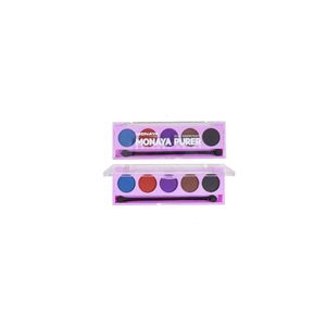 Monaya Y018 Purer Palette Shadow, Long-Lasting Blendable Natural Colors, Make Up Eye Shadows, Cosmetics Gift Kit - 5 Color