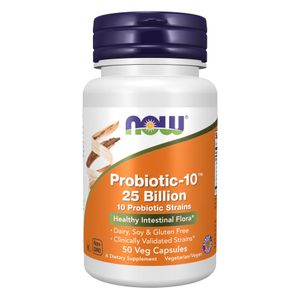 Now Probiotic-10™ 25 Billion - 50 Veg Capsules