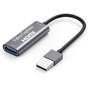 ايزي كاب HD - التقاط الفيديو - بطاقات التقاط الصوت والفيديو USB3 HDMI الى USB 3.0 4K 1080P تسجيل العاب بث مباشر صور عالية الدقة بث مباشر
