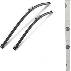 Car Windshield Wiper Set for BENZ W204 - High Quality Material - 2 Pieces