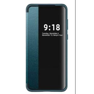 جراب موبايل سمارت كلير فيو لهاتف أوبو رينو 14 إف لون أخضر OP RENO 14F RENO 14 F