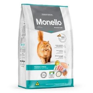 Monello  dry food hair ball with chicken & fish for cat 1k