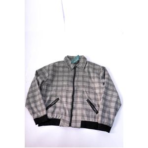 M Sou M.SOU WOMAN Plaids Side Pockets Casual Zipped Jacket - size M M.SOU M