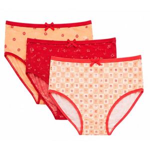 Kalia Pack of 3 Women’s High-Side Cotton Printed Panties – Comfortable Underwear