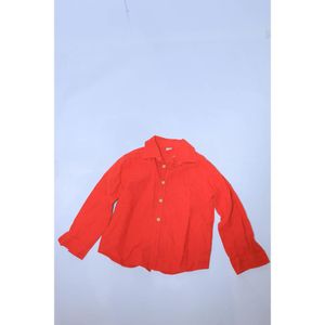 LC Waikiki long sleeves basic shirt for boys-red/6-7 years