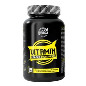 MARVELOUS  Nutrition Daily Multivitamin 60 Capsules 60 Servings - Advanced Essential Vitamin & Mineral Immune & Wellness Matrix - Non-GMO & Gluten-Free