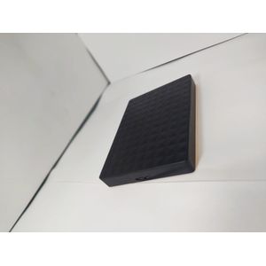 علبة تخزين خارجية محمولة لمحرك الأقراص الصلبة من سيجيت بمنفذ USB 3.0 - أسود