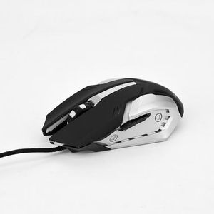 Crash Wired Gaming Mouse 6 Responsive Buttons 3600 DPI Pure Metal plate X60G 